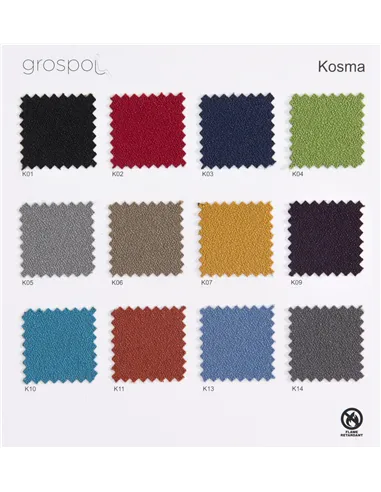 Крісло GROSPOL LEVEL V WT CHROME, для відвідувачів, без підлокітників