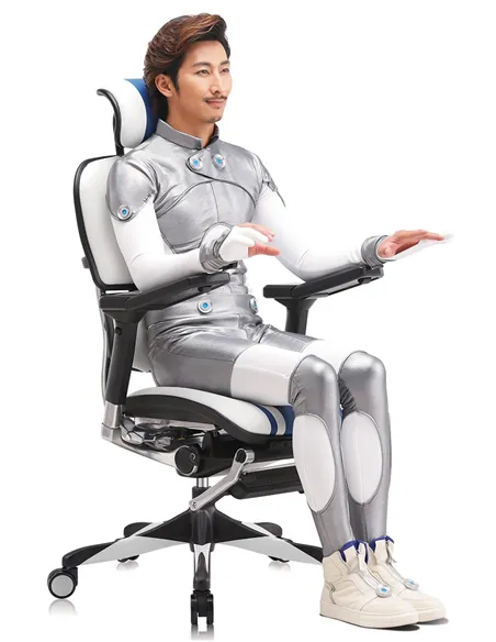 Кресло компьютерное ERGOHUMAN ELITE GAMING MARS (M-EHPE-AB-HAL-MLBL), эргономичное