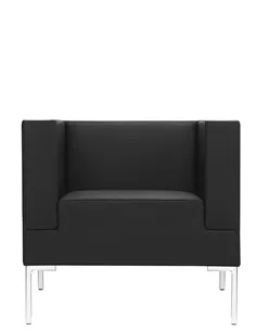 Крісло SITLAND MATRIX ARMCHAIR, шкіряне, для відвідувачів