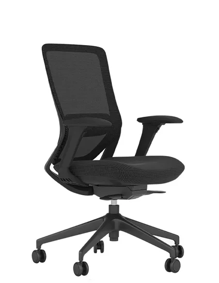 Крісло KRESLALUX SWIFT GMB DARK GREY, для оператора, ергономічне