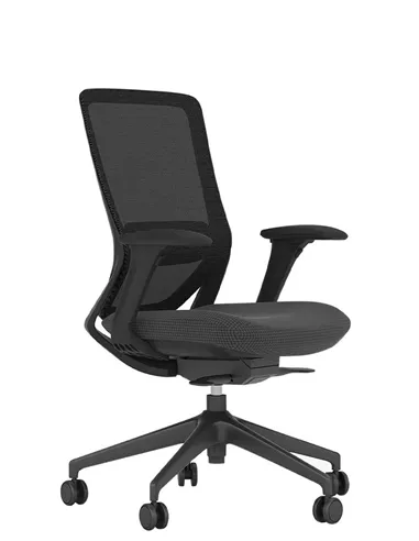 Крісло KRESLALUX SWIFT GMB LIGHT GREY, для оператора, ергономічне
