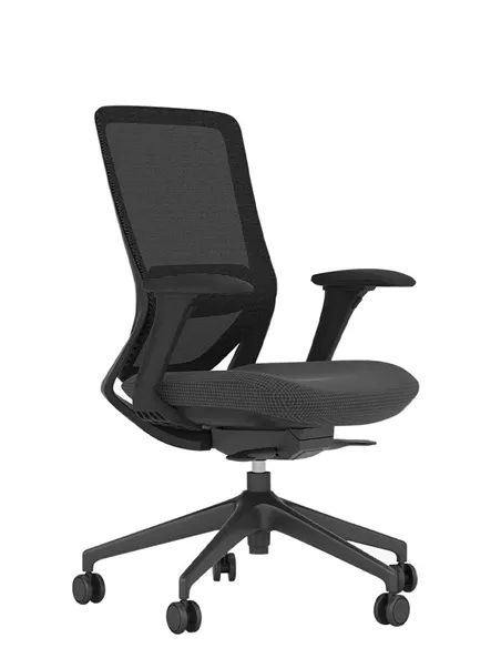 Крісло KRESLALUX SWIFT GMB LIGHT GREY, для оператора, ергономічне