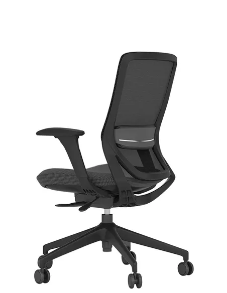 Крісло KRESLALUX SWIFT GMB LIGHT GREY, для оператора, ергономічне