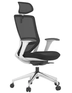 Крісло KRESLALUX SWIFT GHW DARK GREY ALU, ергономічне