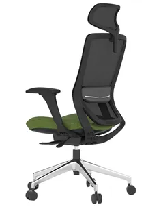 Крісло KRESLALUX SWIFT GHB GREEN ALU, ергономічне, офісне 2