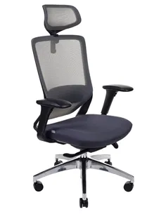 Крісло KRESLALUX SWIFT GHB DARK GREY ALU, для оператора