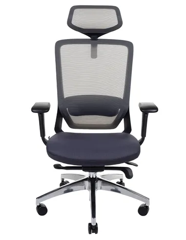 Крісло KRESLALUX SWIFT GHB DARK GREY ALU, для оператора