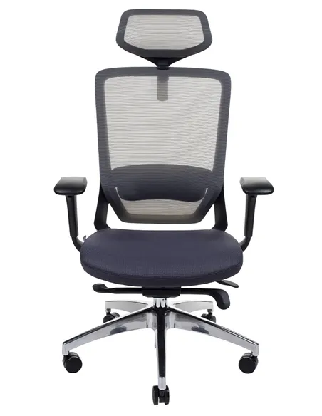 Крісло KRESLALUX SWIFT GHB DARK GREY ALU, для оператора