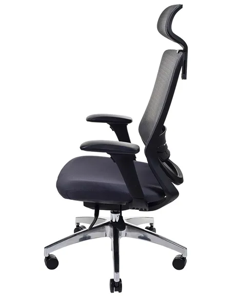 Крісло KRESLALUX SWIFT GHB DARK GREY ALU, для оператора