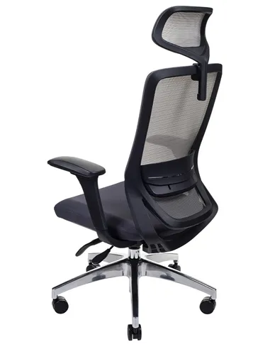 Крісло KRESLALUX SWIFT GHB DARK GREY ALU, для оператора
