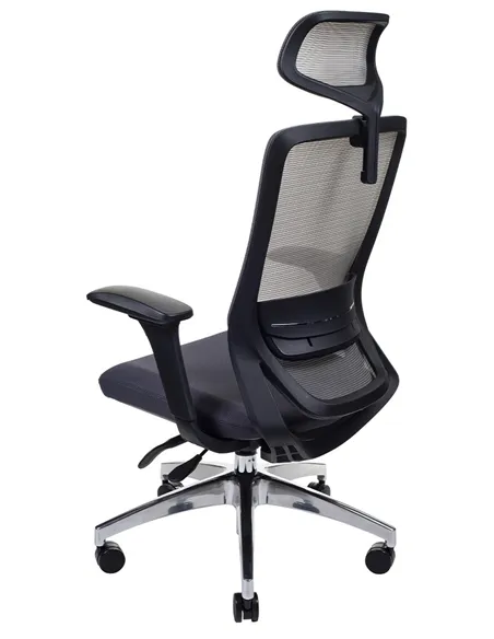 Крісло KRESLALUX SWIFT GHB DARK GREY ALU, для оператора