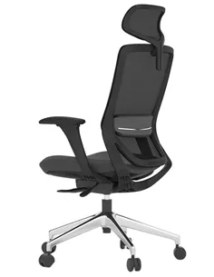 Крісло KRESLALUX SWIFT GHB LIGHT GREY ALU, комп'ютерне 2