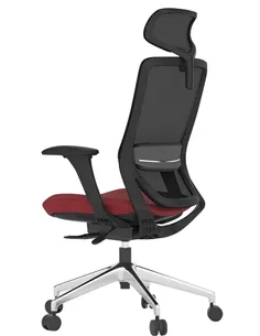 Крісло KRESLALUX SWIFT GHB RED ALU, офісне, комп'ютерне 2