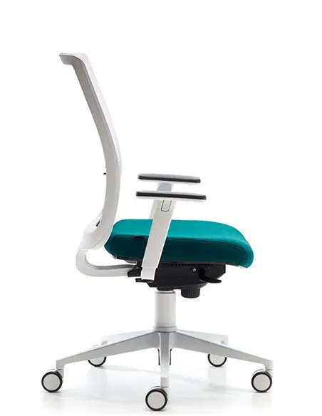 Крісло VAGHI BURSA RETE EVOLUTION WHITE, для оператора, ергономічне