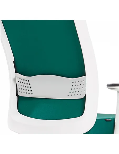 Крісло VAGHI BURSA RETE EVOLUTION WHITE, для оператора, ергономічне