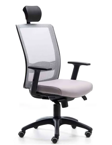 Кресло VAGHI BURSA RETE EVOLUTION BLACK, офисное, черный корпус