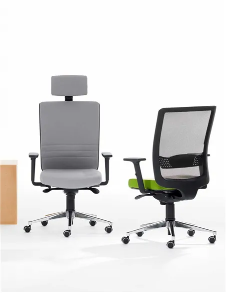 Кресло VAGHI BURSA RETE EVOLUTION BLACK, офисное, черный корпус