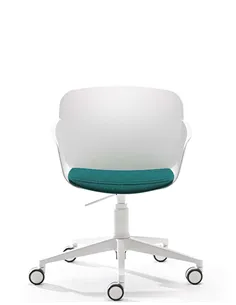 Крісло VAGHI LIBERA (WHITE, 5 STARS), для відвідувачів, білий корпус 2