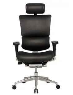 Крісло EXPERT SAIL LEATHER (SAL01-G) для керівника, ергономічне, колір чорний 2
