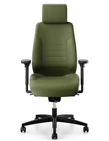 Кресло GIROFLEX 60 (9829), кожаное, 24/7, эргономичное
