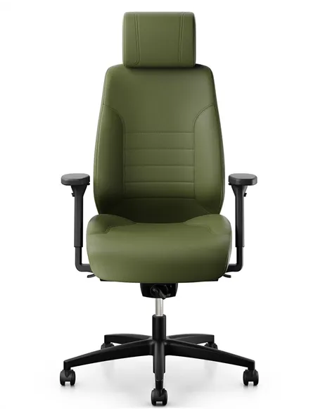 Кресло GIROFLEX 60 (9829), кожаное, 24/7, эргономичное