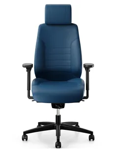 Крісло GIROFLEX 60 (9829), шкіряне, 24/7, для керівника