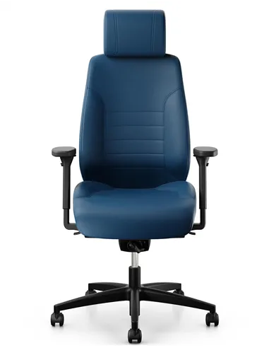Крісло GIROFLEX 60 (9829), шкіряне, 24/7, для керівника