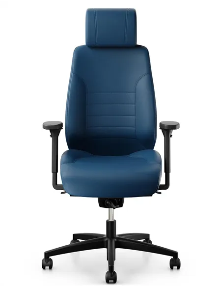 Крісло GIROFLEX 60 (9829), шкіряне, 24/7, для керівника