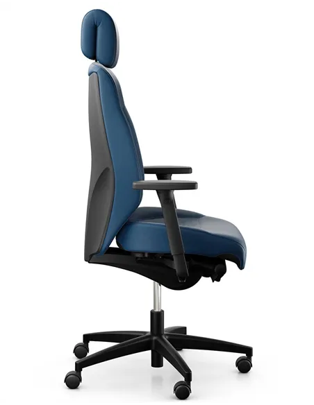 Крісло GIROFLEX 60 (9829), шкіряне, 24/7, для керівника