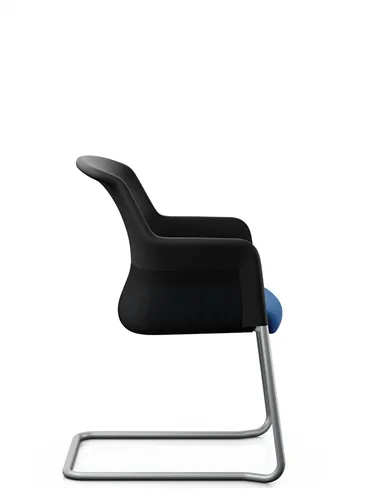 Кресло GIROFLEX 434-7013, для посетителей, на полозьях