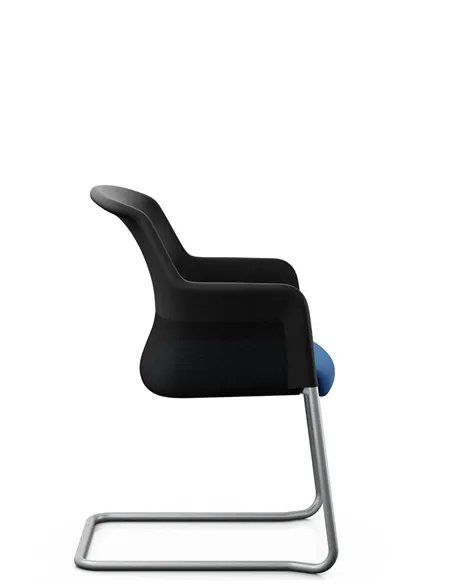 Кресло GIROFLEX 434-7013, для посетителей, на полозьях
