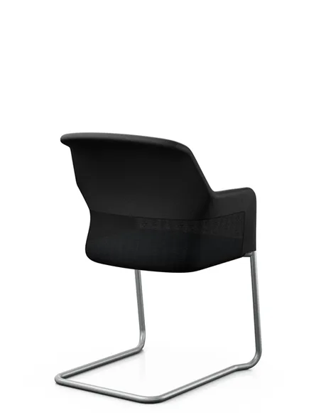 Кресло GIROFLEX 434-7013, для посетителей, на полозьях