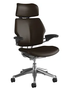 Крісло HUMANSCALE FREEDOM (TL21A), шкіряне, ергономічне