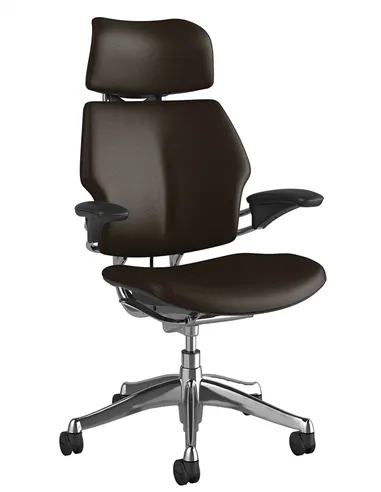 Крісло HUMANSCALE FREEDOM (TL21A), шкіряне, ергономічне