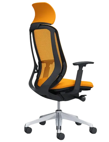 Кресло OKAMURA SYLPHY EXTRA HIGH BACK (ORANGE) для руководителя