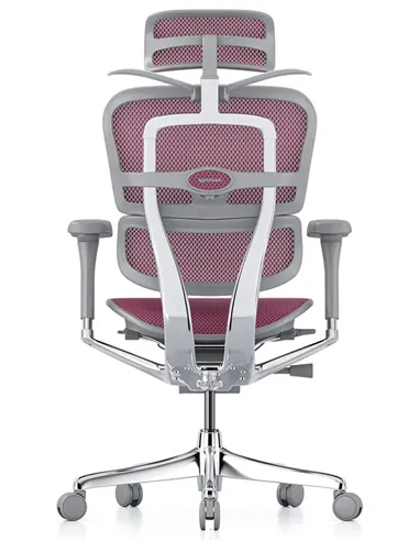 Крісло ERGOHUMAN ELITE 2 (EHE2-AG-HAM-5D-L, сітка T-168-B5 Pink), ергономічне