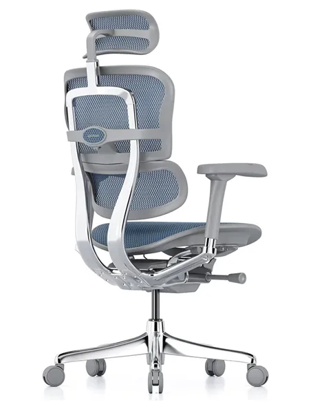 Крісло ERGOHUMAN ELITE 2 (EHE2-AG-HAM-5D-L, сітка T-168-B4 Cobalt), ергономічне