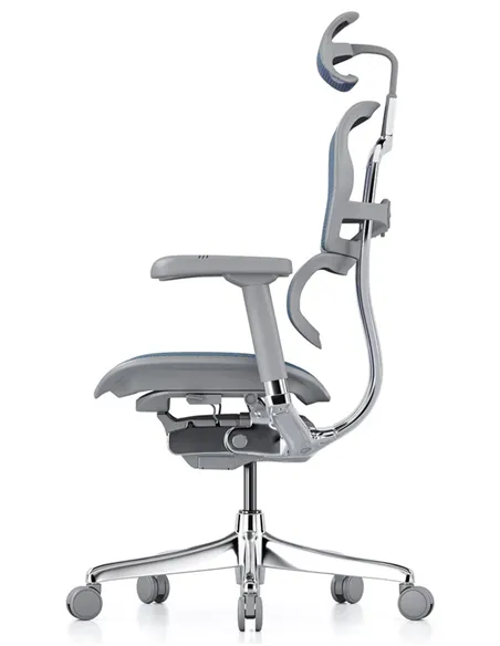 Крісло ERGOHUMAN ELITE 2 (EHE2-AG-HAM-5D-L, сітка T-168-B4 Cobalt), ергономічне
