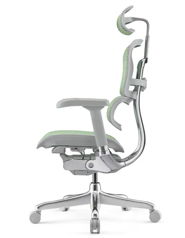 Кресло ERGOHUMAN ELITE 2 (EHE2-AG-HAM-5D-L, сетка T-168-B6 Green), эргономичное