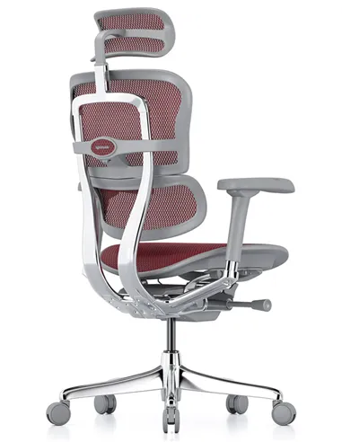 Крісло ERGOHUMAN ELITE 2 (EHE2-AG-HAM-5D-L, сітка T-168-B3 Scarlet), ергономічне