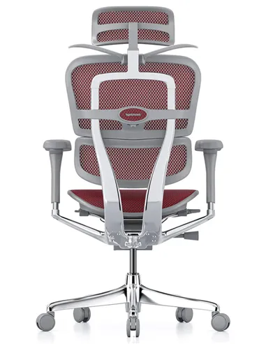 Крісло ERGOHUMAN ELITE 2 (EHE2-AG-HAM-5D-L, сітка T-168-B3 Scarlet), ергономічне