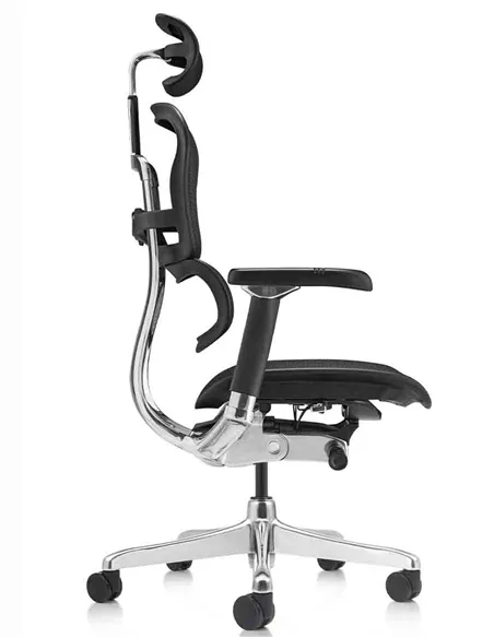 Кресло ERGOHUMAN LUXURY 2 (EHL2-AB-HAM-5D-L, сетка Т-168-B1 Black), эргономичное