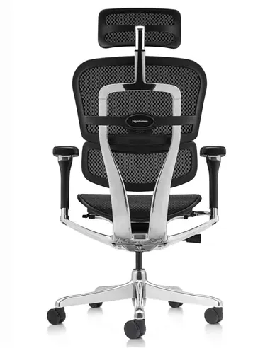 Кресло ERGOHUMAN LUXURY 2 (EHL2-AB-HAM-5D-L, сетка Т-168-B1 Black), эргономичное