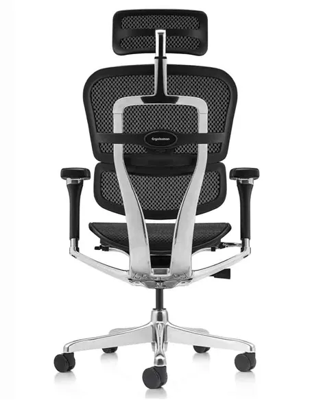 Кресло ERGOHUMAN LUXURY 2 (EHL2-AB-HAM-5D-L, сетка Т-168-B1 Black), эргономичное