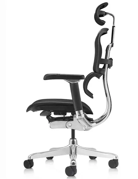 Кресло ERGOHUMAN LUXURY 2 (EHL2-AB-HAM-5D-L, сетка Т-168-B1 Black), эргономичное