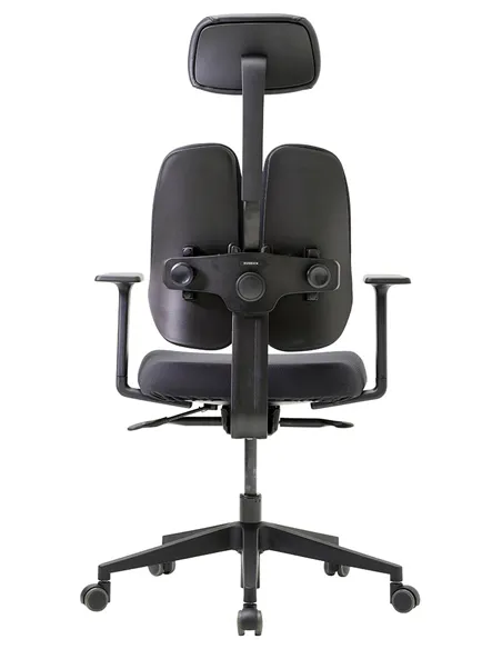 Кресло DUOREST GOLD D2500G-DAS BLACK, ортопедическое