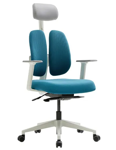 Крісло DUOREST GOLD D2500G-DASW BLUE-GREEN, ортопедичне