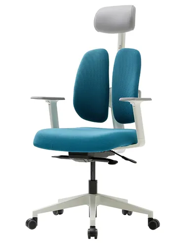 Крісло DUOREST GOLD D2500G-DASW BLUE-GREEN, ортопедичне