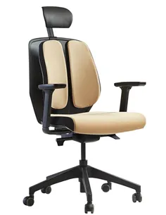 Крісло DUOREST ALPHA HBDA-S BEIGE, ортопедичне