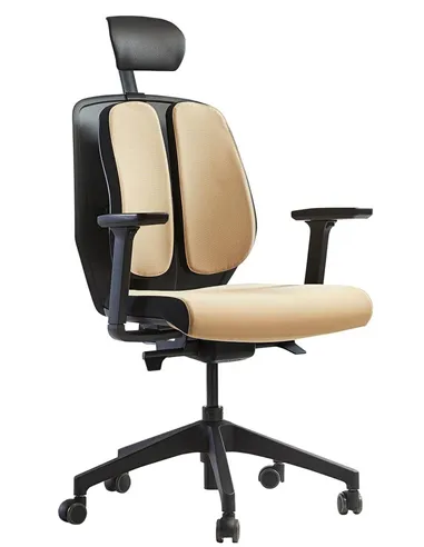 Крісло DUOREST ALPHA HBDA-S BEIGE, ортопедичне